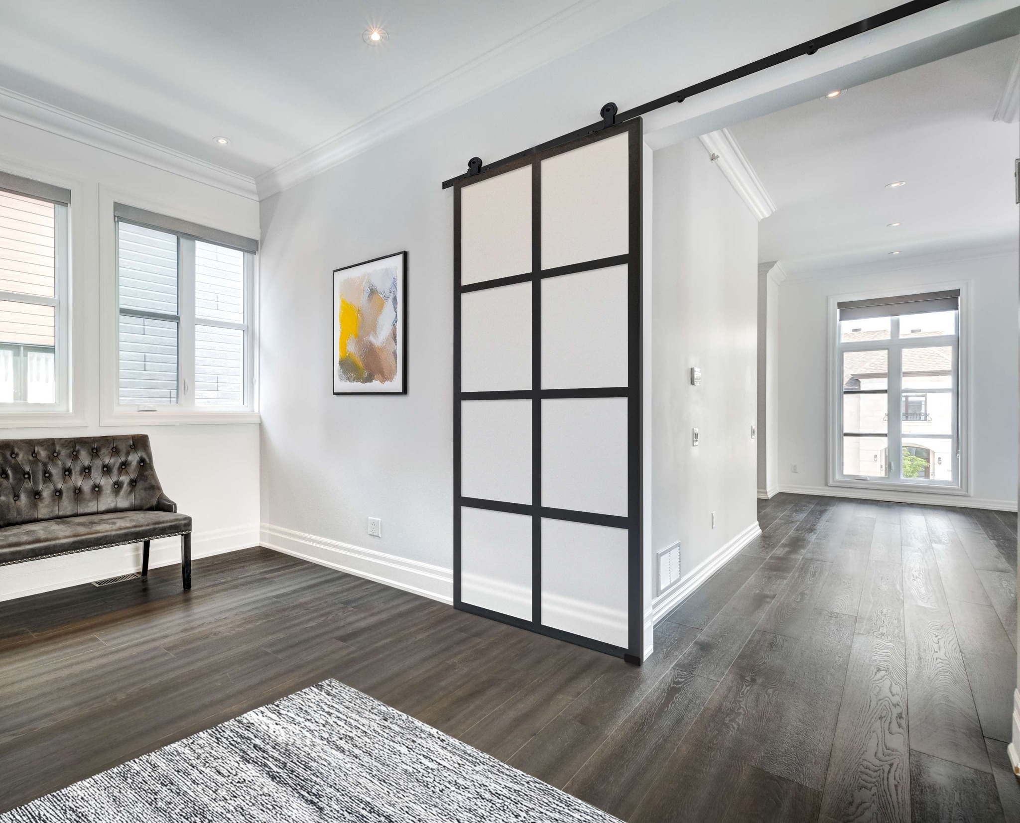 smart layout barn door
