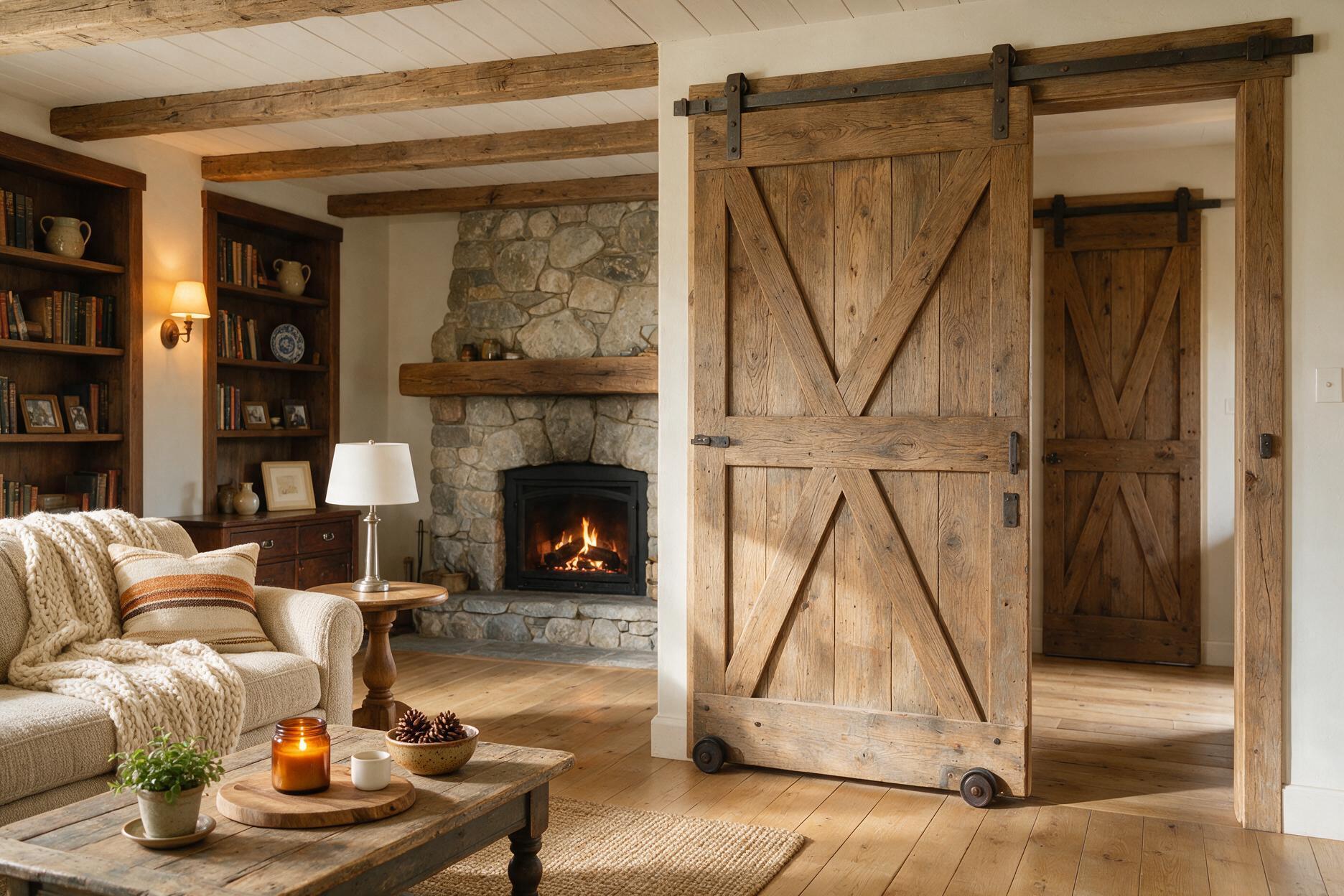 X-brace barn door